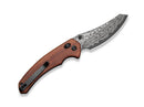 CIVIVI Sixgill Damascus Guibourtia