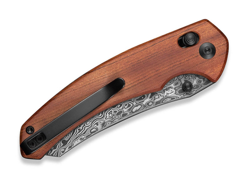 CIVIVI Sixgill Damascus Guibourtia