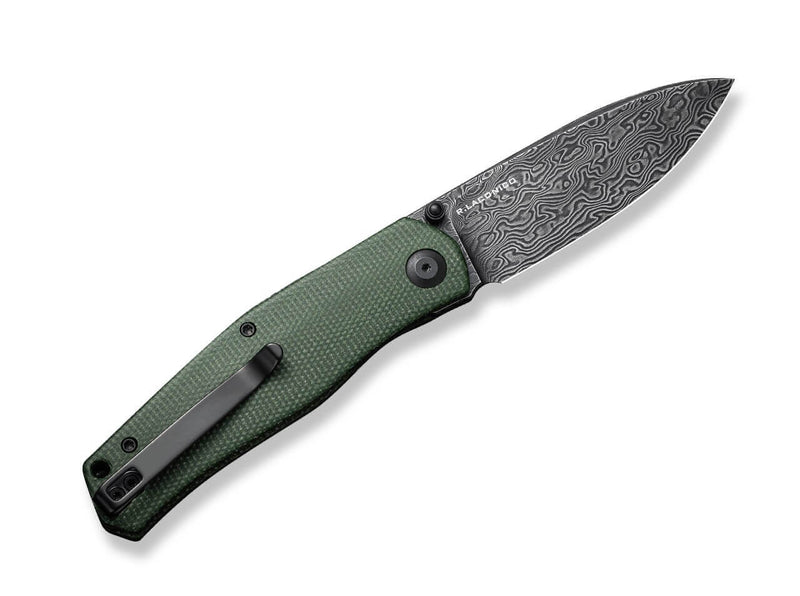 CIVIVI Sokoke Micarta Green Damascus