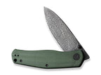 Sokoke Micarta Green Damascus