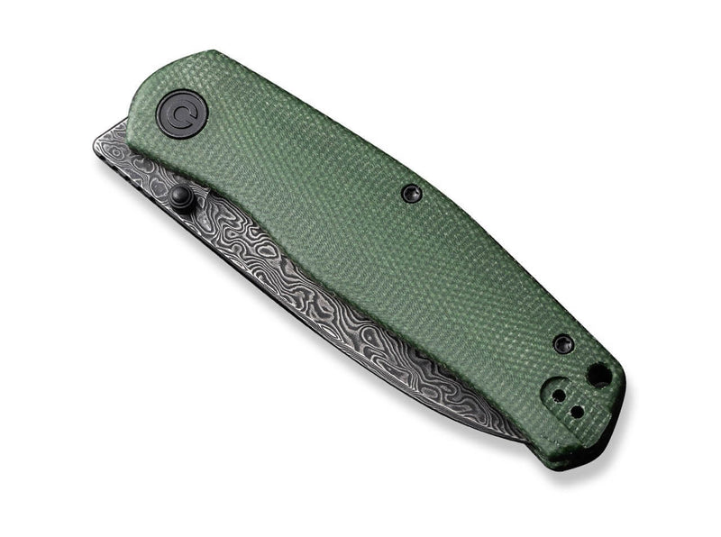 CIVIVI Sokoke Micarta Green Damascus
