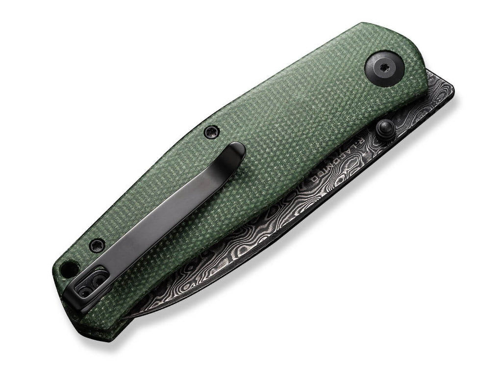 Sokoke Micarta Green Damascus