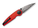 CIVIVI Starflare Aluminum Red Damascus