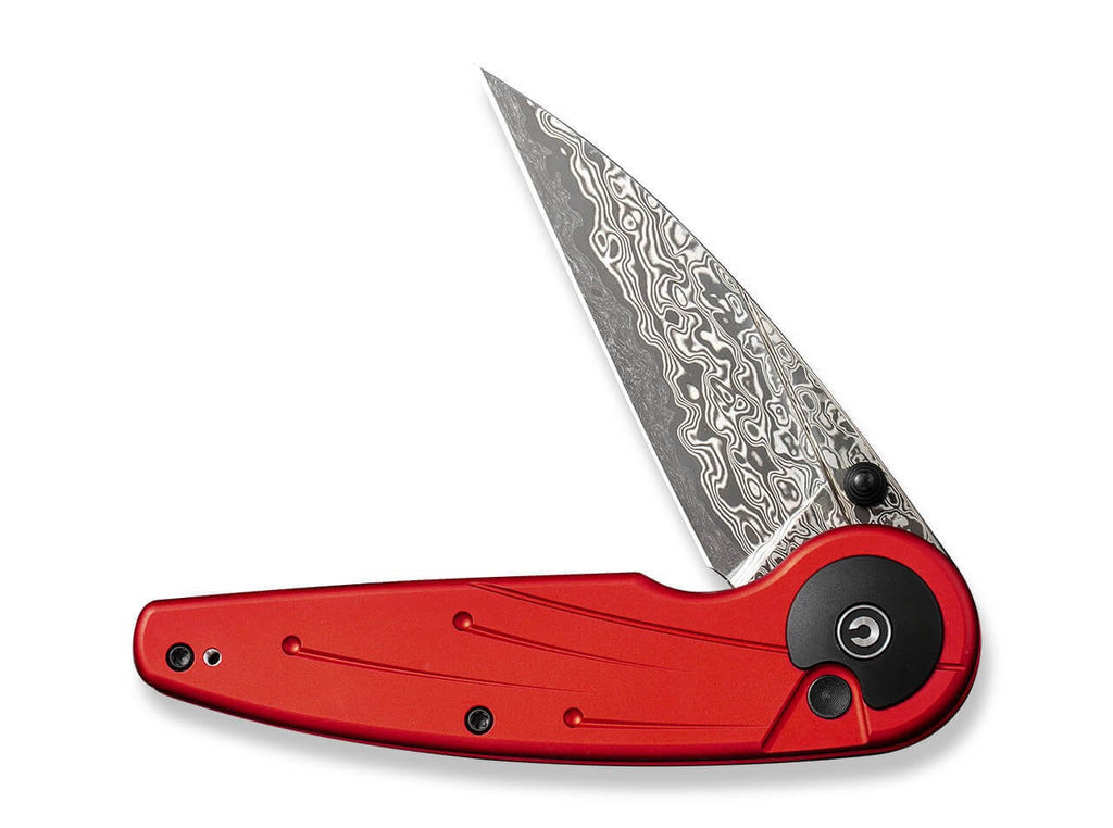Starflare Aluminum Red Damascus