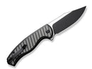 CIVIVI Stormhowl Aluminum Milled Black