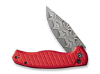 Stormhowl Aluminum Milled Red Damascus