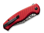 Stormhowl Aluminum Milled Red Damascus