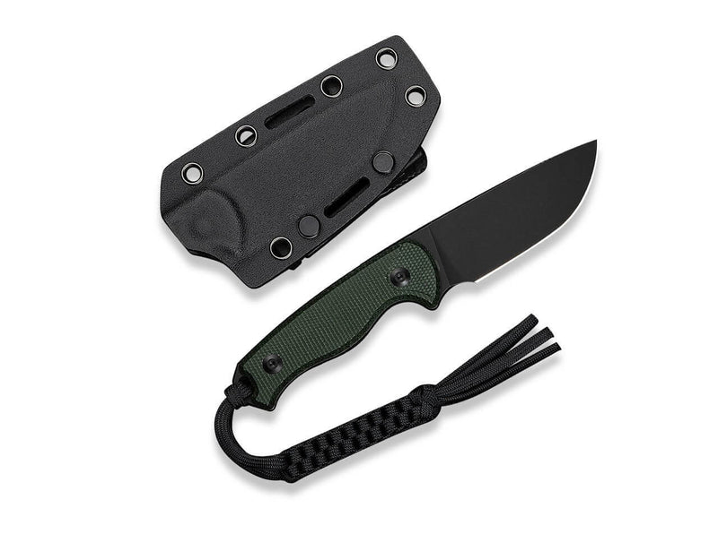 CIVIVI Timberbark 14C28N Micarta Dark Green