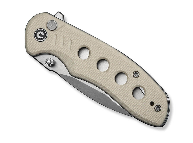 CIVIVI Triptych 14C28N Ivory G10