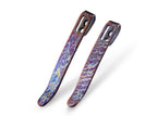 CIVIVI Two Flamed Titanium Clips T002A