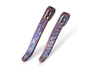 CIVIVI Two Flamed Titanium Clips T002A