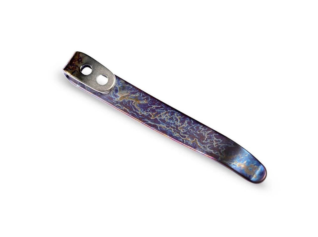 CIVIVI Two Flamed Titanium Clips T002A