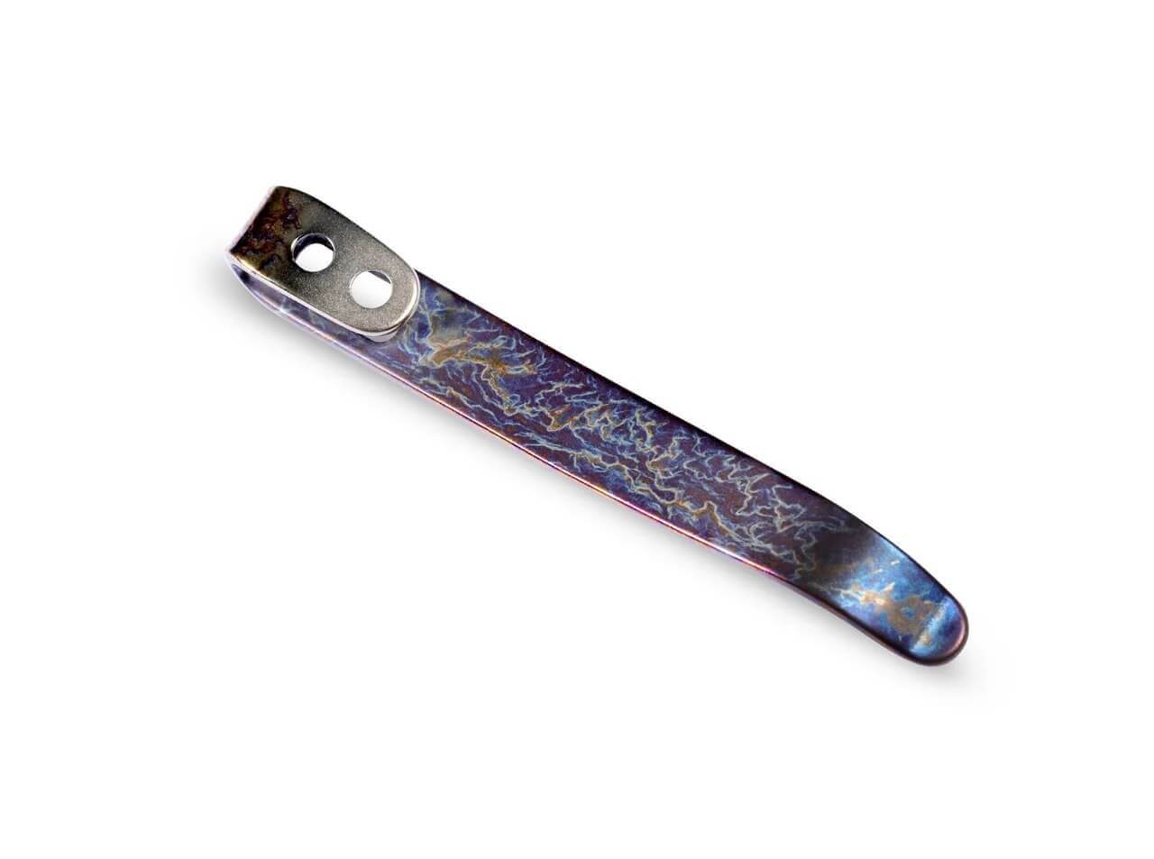 CIVIVI Two Flamed Titanium Clips T002A