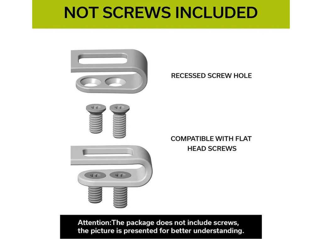 CIVIVI Two Flamed Titanium Clips T002B