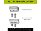 CIVIVI Two Flamed Titanium Clips T002B