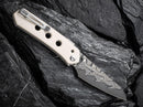 CIVIVI Vision FG G10 Ivory Damascus