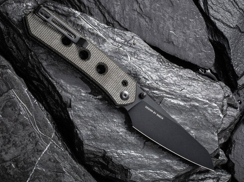 CIVIVI Vision FG Micarta Green