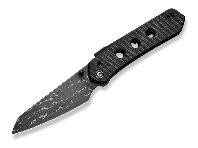 CIVIVI Vison FG Canvas Micarta Black Damascus
