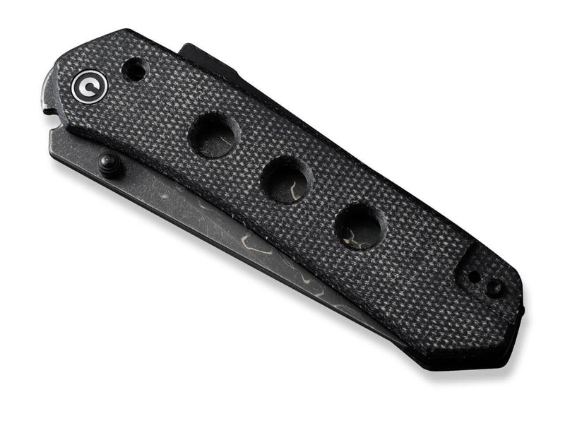 CIVIVI Vison FG Canvas Micarta Black Damascus