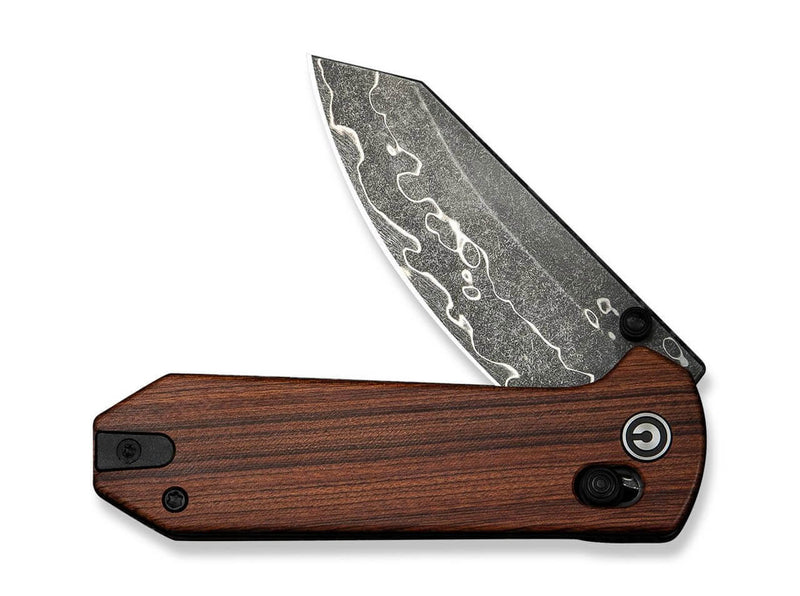 CIVIVI Yonder Damascus Guibourtia