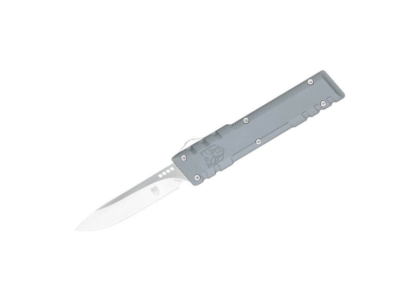 CobraTec Gentlemen's Gen II Grey OTF Drop Not Serrated