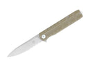 CobraTec Kuzio G10 Tan Drop Serrated
