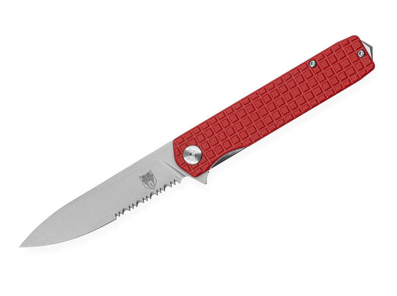 CobraTec Medium Cayden Red Drop Serrated