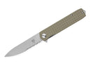 CobraTec Medium Cayden Tan Drop Serrated