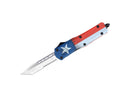 CobraTec Medium FS-3 Cerakote Texas Flag Tanto Serrated