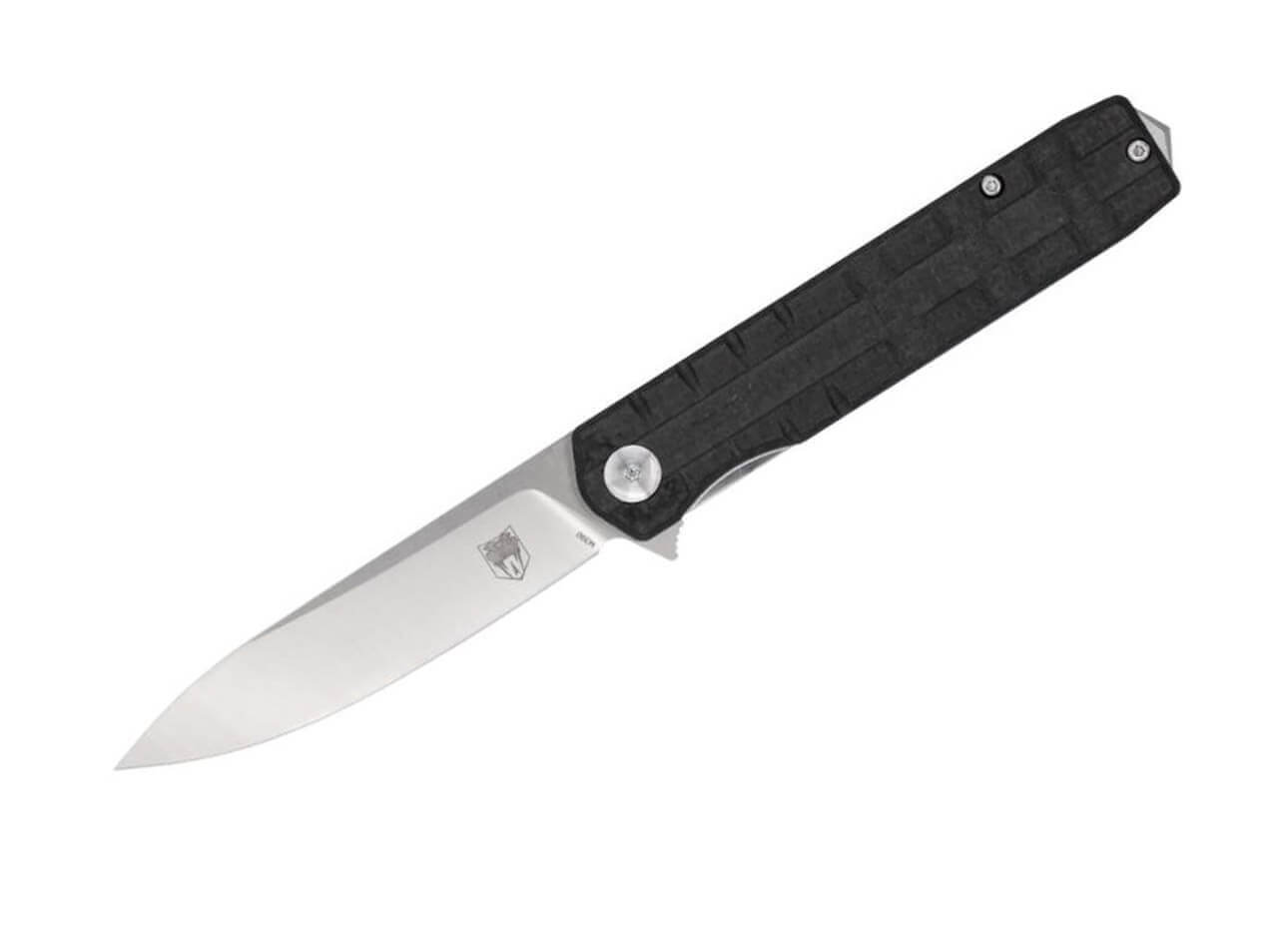 Medium Kuzio M390 Carbon Drop Not Serrated