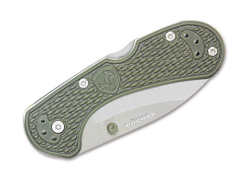 Condor Cadejo Drop Point Folder Army Green