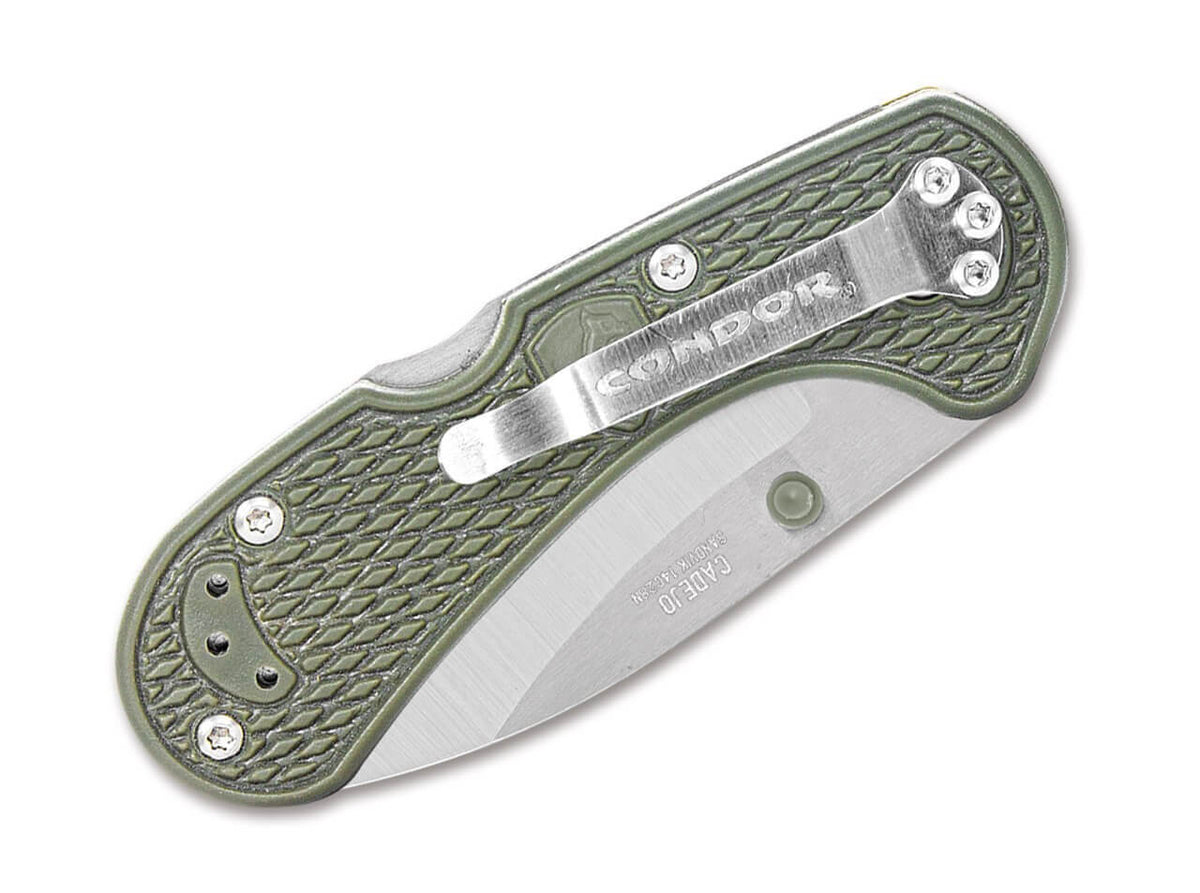 Cadejo Drop Point Folder Army Green