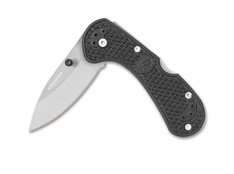 Condor Cadejo Drop Point Folder Black