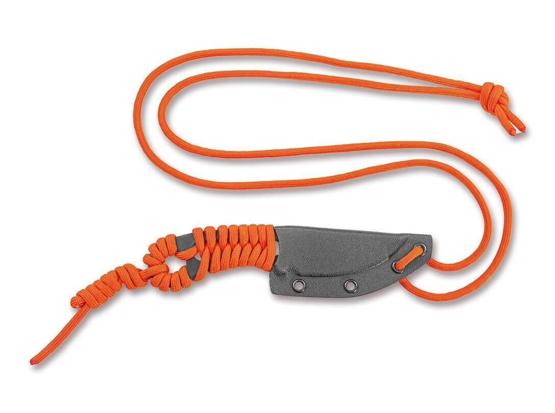 Carlitos Neck Knife Orange
