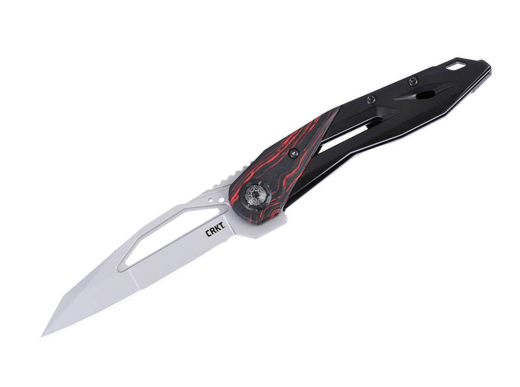 CRKT Nucleus 12C27 Steel & G10 Red & Black