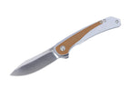 CRKT Padawan Frame Lock Micarta Natural