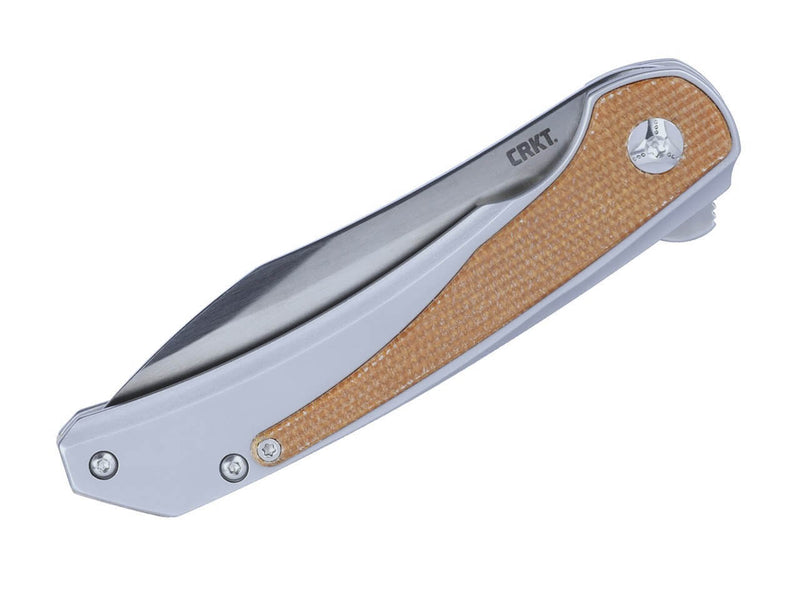 CRKT Padawan Frame Lock Micarta Natural