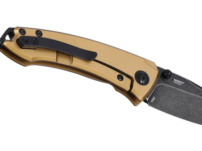CRKT Tuna Compact Frame Lock Ti Gold