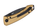 CRKT Tuna Compact Frame Lock Ti Gold