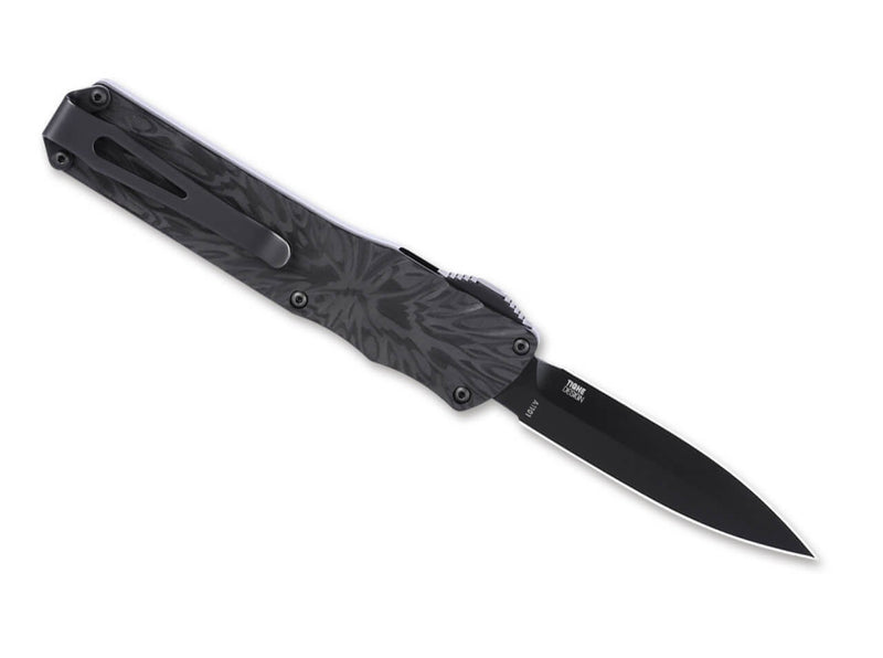 CRKT Twist Tighe Compact Automatic Black