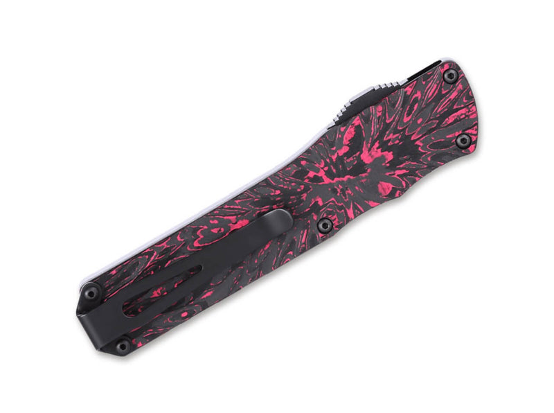 CRKT Twist Tighe Compact Automatic Rose Quartz