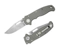 Demko Knives AD20.5 Clip Point 20CV Titanium Milled