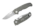 Demko Knives AD20.5 Clip Point 20CV Titanium Smooth