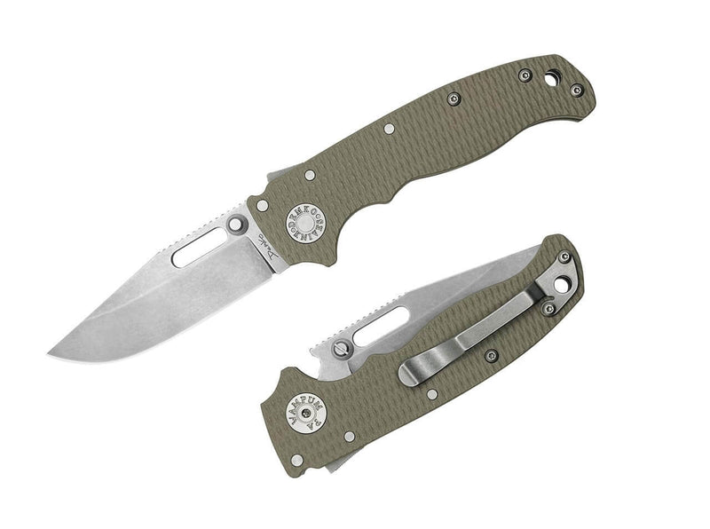 Demko Knives AD20.5 Clip Point 3V G10 Coyote
