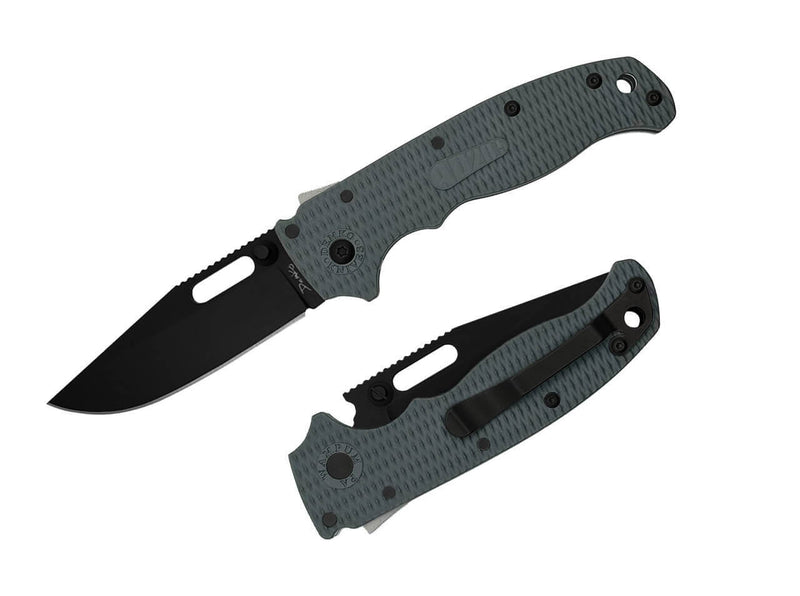 Demko Knives AD20.5 Clip Point D2 DLC Grivory Grey