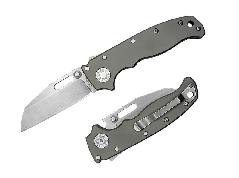 Demko Knives AD20.5 Shark Foot 20CV Titanium Smooth