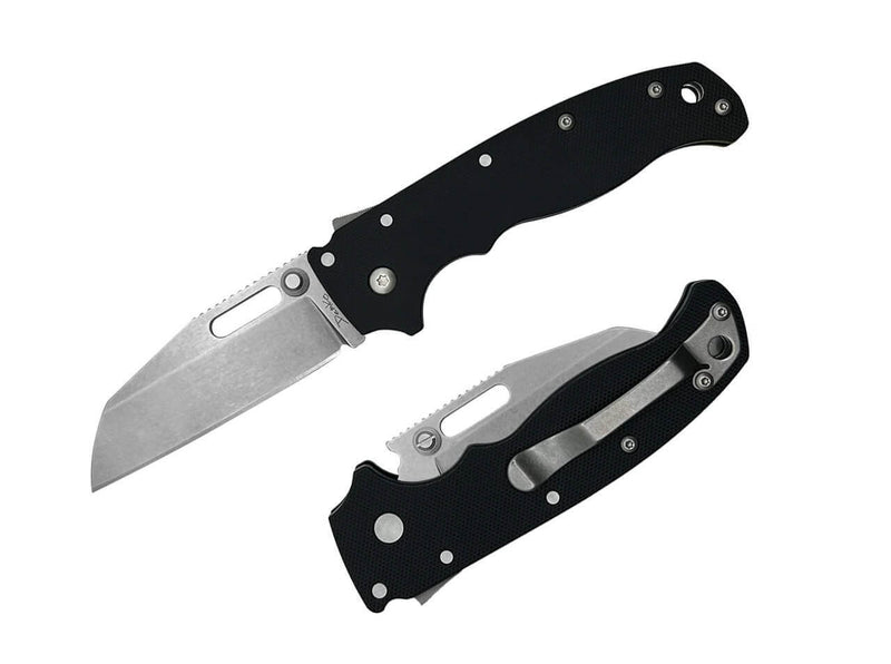 Demko Knives AD20.5 Shark Foot D2 G10 Black Peel Ply