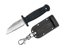 Demko Knives Armiger 2 Shark Foot 4034SS TPR Black Serrated