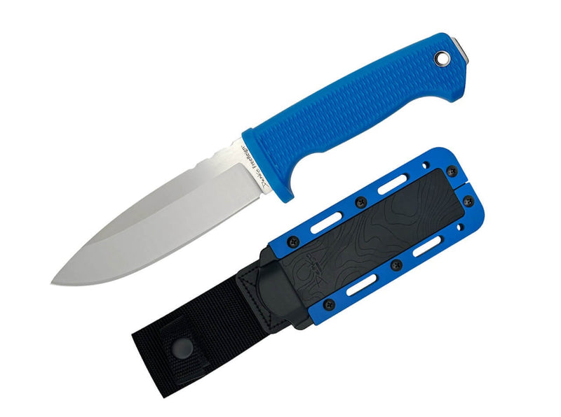 Demko Knives FreeReign Drop Point AUS10A Blue