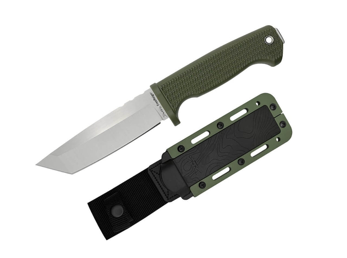 FreeReign Tanto AUS10A OD Green